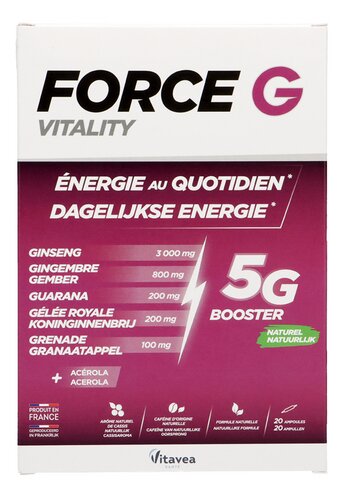 VITAVEA Force G Vitality Naturel 20st
