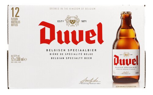 DUVEL Bier blond 8,5% 12x33cl