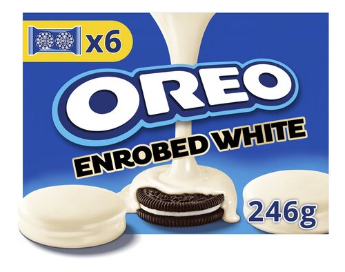 OREO koek witte chocolade smaak 6x41g
