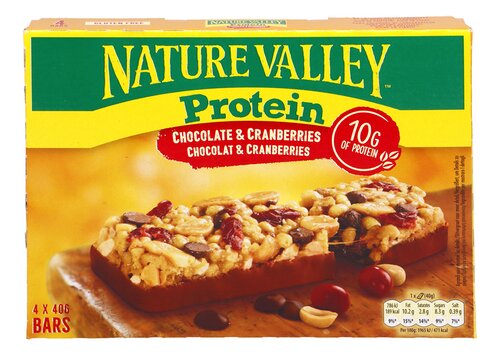 NATURE VALLEY Granenb.ch.en cranb. 4x40g