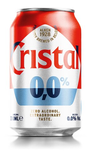 CRISTAL 0,0% blik 33cl