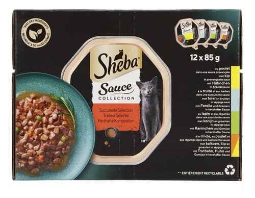 SHEBA sauce collection mix 12x85g