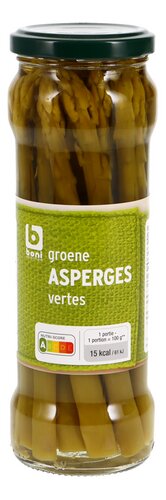 BONI groene asperges 330g