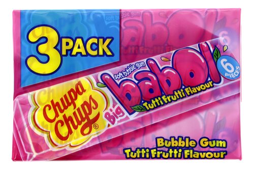 CHUPA CHUPS Big Tutti Frutti 6st 3x27,6g