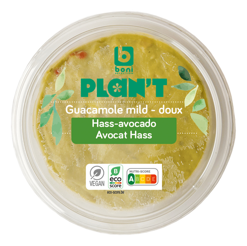 BONI PLAN'T guacamole mild 200g