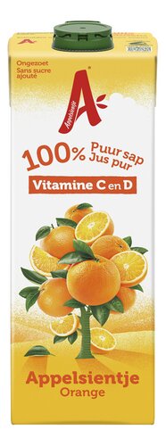 APPELSIENTJE 100% puur sap ongezoet 1L
