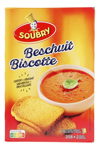 SOUBRY Beschuiten 208x2st