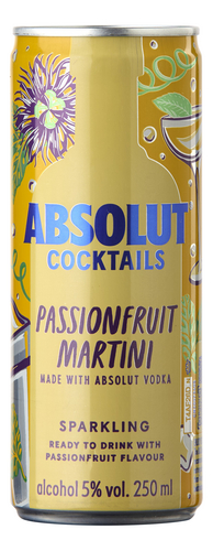 ABSOLUT Passionfruit Martini blik 25cl