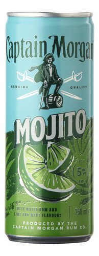 CAPTAIN MORGAN Mojito 5% blik 25cl