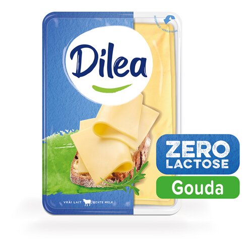 DILEA ZERO LACTOSE gouda sneetjes 150g