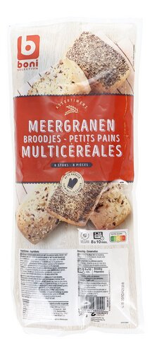 BONI brood multigraan voorgeb. 8st 360g