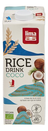LIMA rijstdrink met kokos Bio 1L