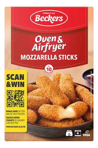 BECKERS Mozzarella sticks O&A 200g