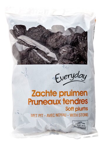 EVERYDAY zachte pruimen met pit 500g