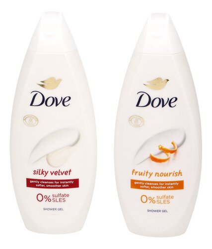 DOVE DCH Fruity Nour./Silky Velvet 250ml