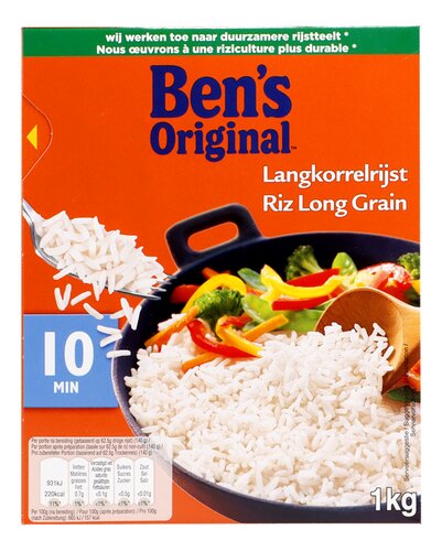 BEN'S ORIGINAL langkorrelrijst 10min 1kg