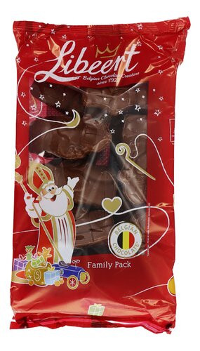 LIBEERT family pack melk chocolade 455g