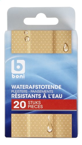 BONI uni.wateraf.pleisters 20st