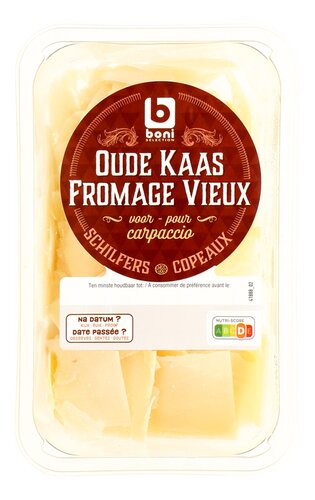 BONI oude kaas schilfers 175g