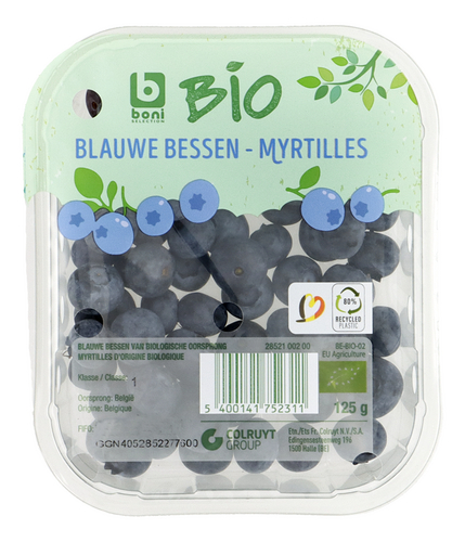 BONI BIO blauwe bes 125g