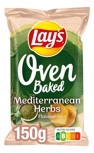 LAY'S OVEN BAKED Mediterran. Herbs 150g