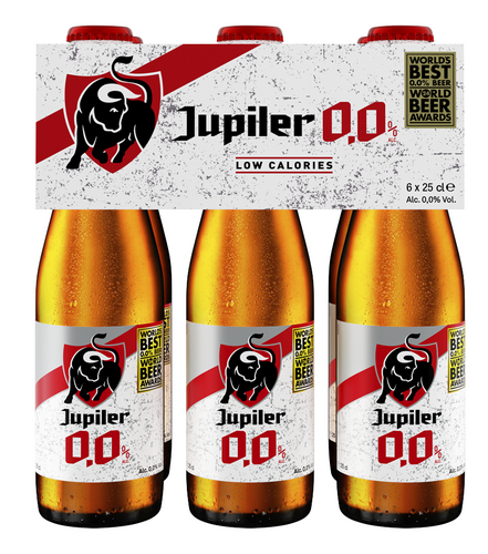 JUPILER 0,0% pils 6x25cl