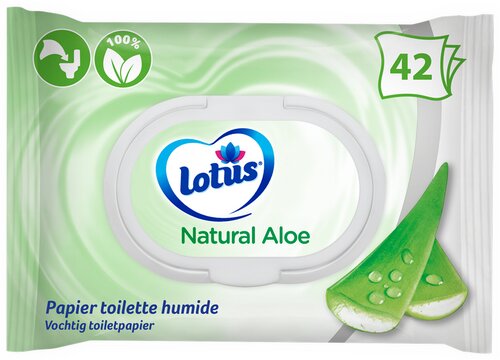 papier toilette humide - lotus