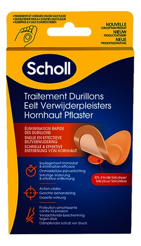SCHOLL eelt verwijderpleisters 4st