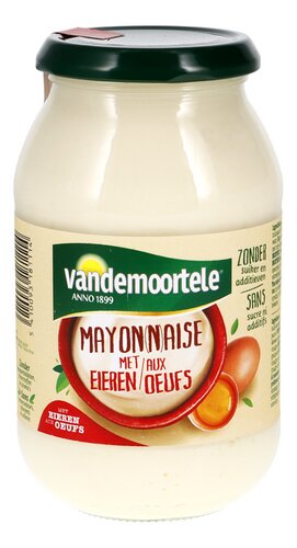 VANDEMOORTELE mayonaise met eieren 500ml