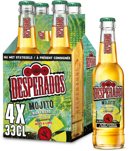 DESPERADOS Mojito 5,9% 4x33cl