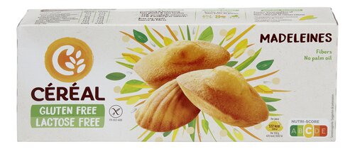 CÉRÉAL Madeleines gv lv 6x30g