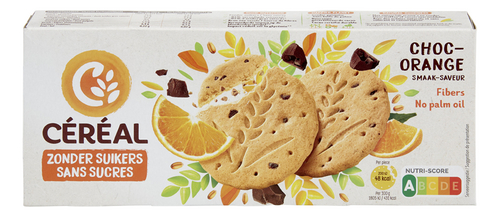 CÉRÉAL ZS zandkoek choc&orange 132g