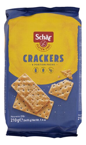 SCHÄR crackers gv lv 210g