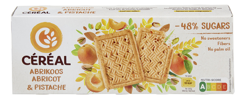 CEREAL Koeken Abrikoos-pistache 160g