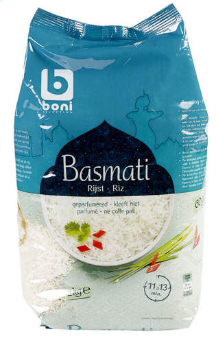 kiezen Oefening Assimileren BONI rijst basmati 2kg | Colruyt - Collect&Go