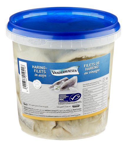 VANDERMAESEN haringfilet in azijn 1kg