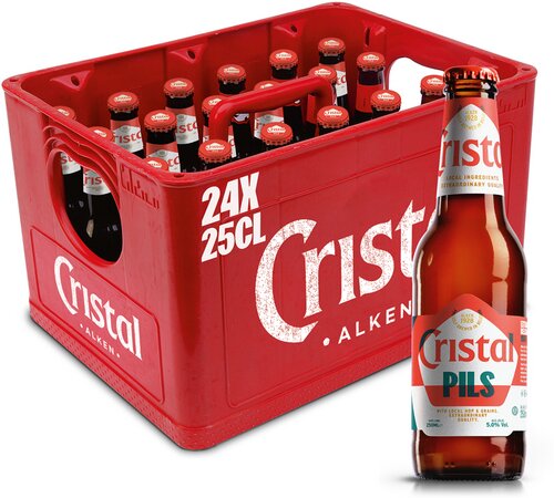 CRISTAL pils 5.0%vol 24x25cl
