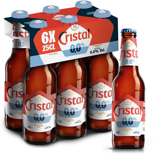 CRISTAL 0,0% 6x25cl