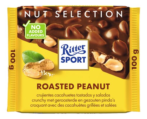 RITTER SPORT Roasted Peanut 100g