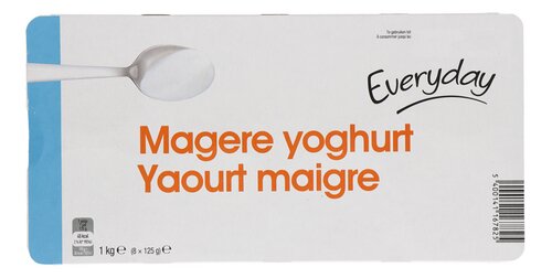 EVERYDAY yoghurt mager 8x125g