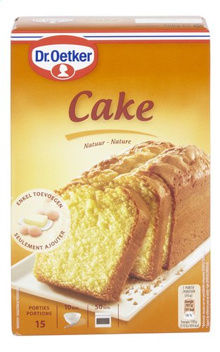 DR.OETKER mix voor cake natuur 400g