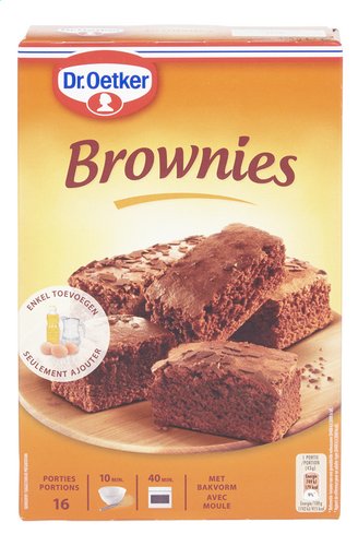 DR.OETKER mix voor brownies 456g