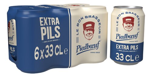 PIEDBOEUF Extra Pils 4,5% blik 33cl