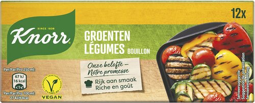 KNORR bouillon Original groenten 12st