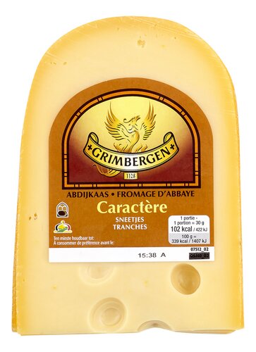 GRIMBERGEN abdijkaas Caractère sn. 300g