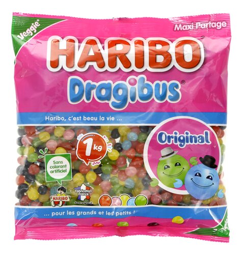 HARIBO Snoep Dragibus 1kg