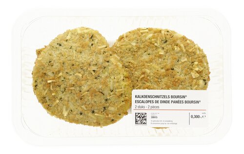 Kalkoenschnitzels Boursin 300g