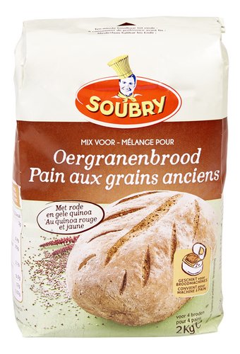 Soubry Farine Mix Pain Grains Anciens 2kg Colruyt