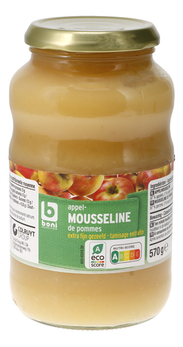 BONI appelmousseline 570g