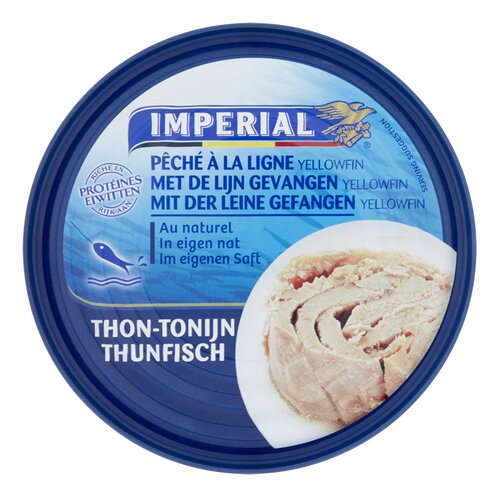 Imperial Tonijn Geelvin | Eigen nat 140g